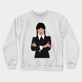 Wednesday Addams Fan Art Crewneck Sweatshirt